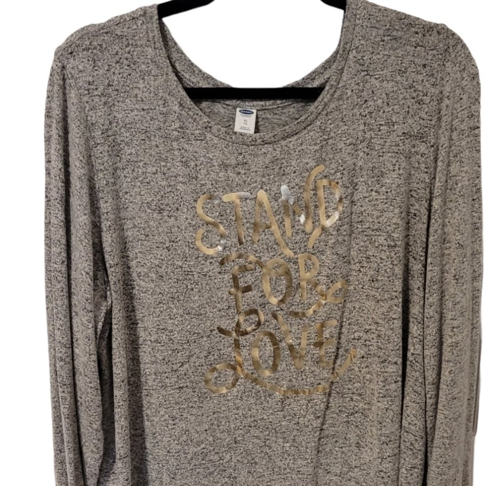 Old Navy Grey Cozy Long Sleeved Tunic